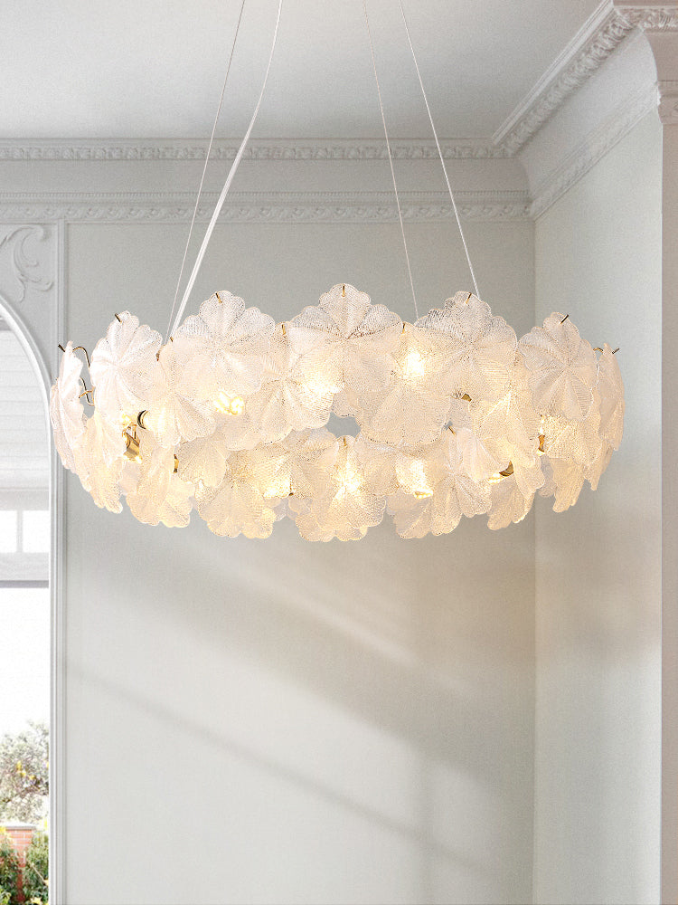 RAVENSDALE CRYSTAL TEARDROP CHANDELIER