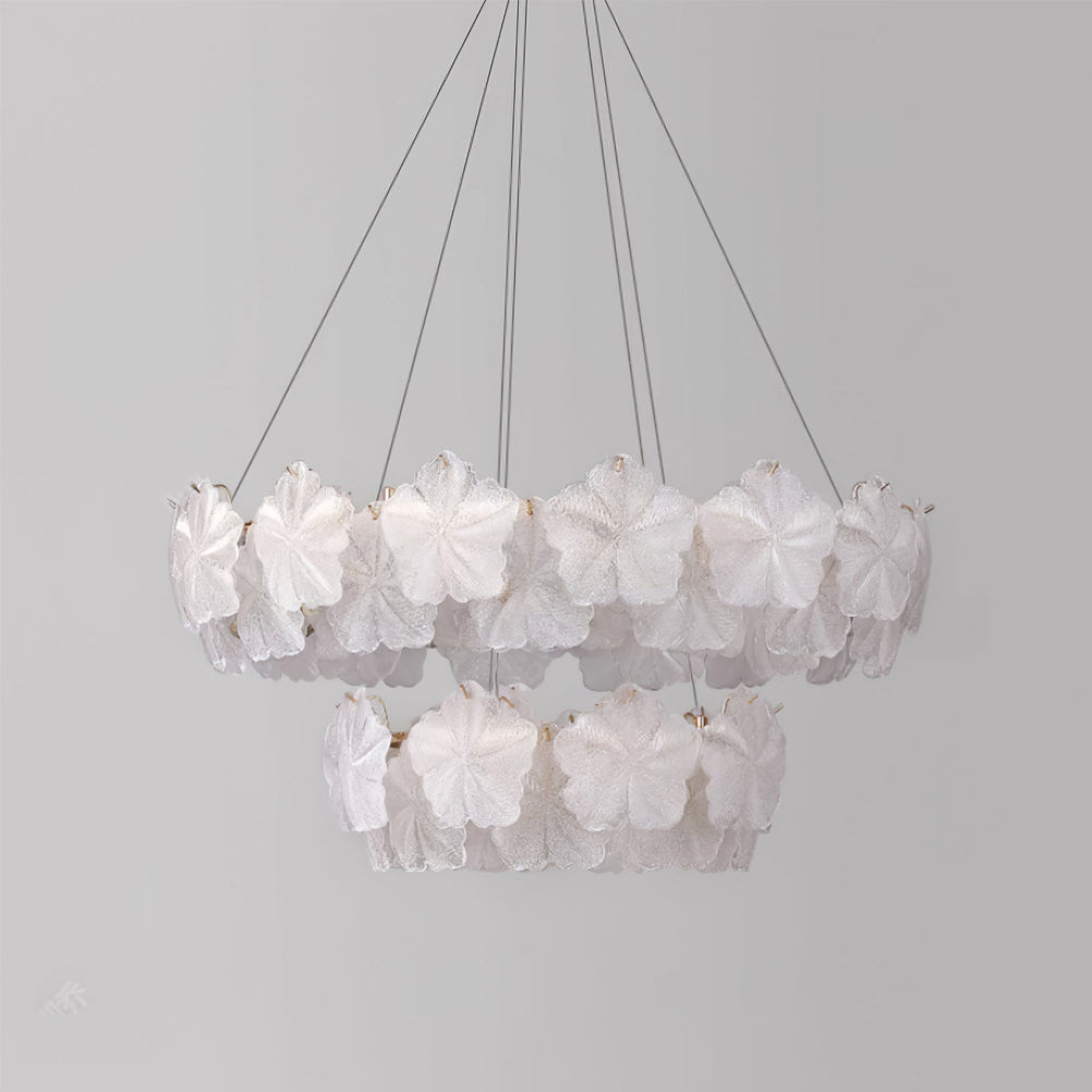 RAVENSDALE CRYSTAL TEARDROP CHANDELIER