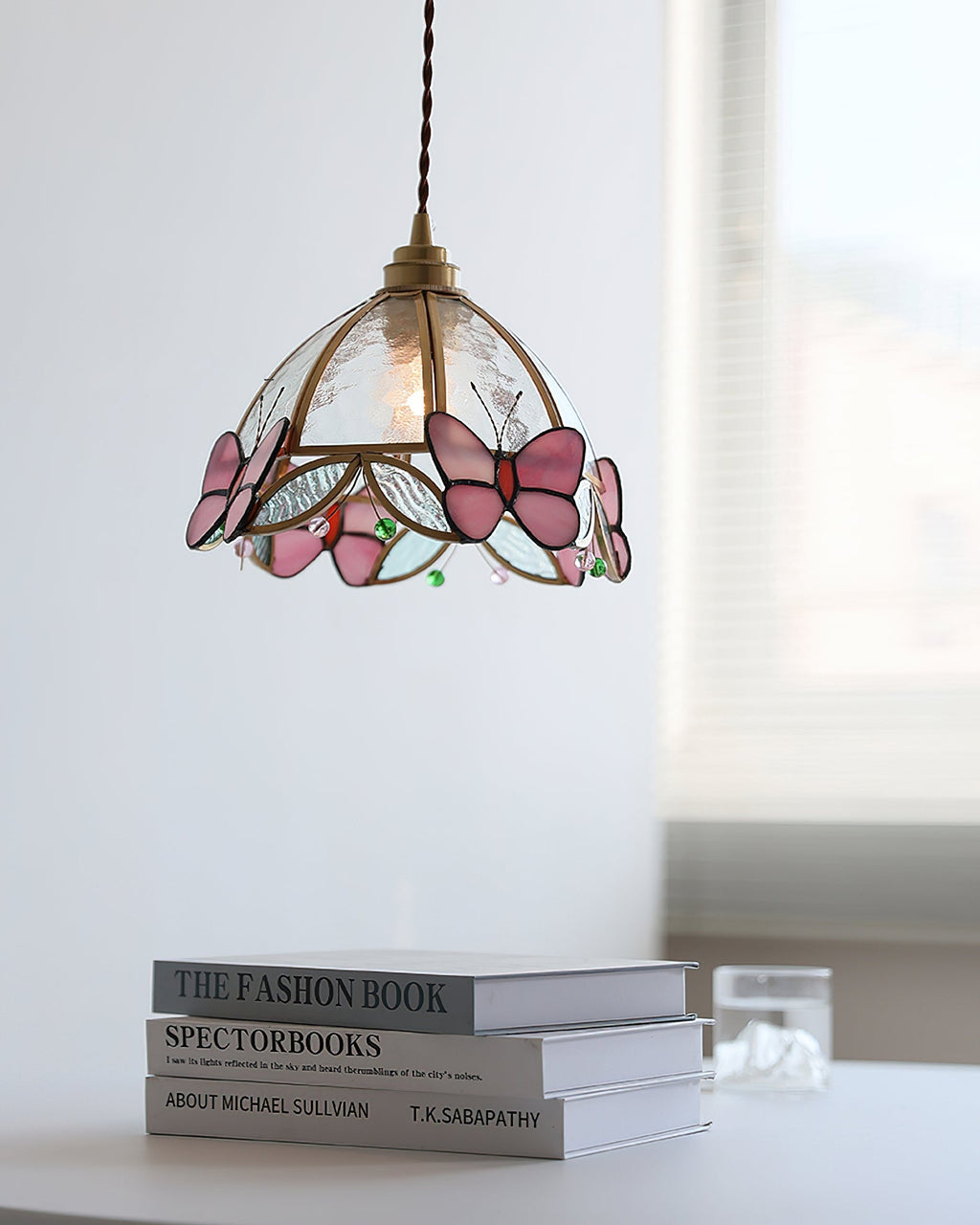 CARLETON HANGING GLASS ORB LIGHT
