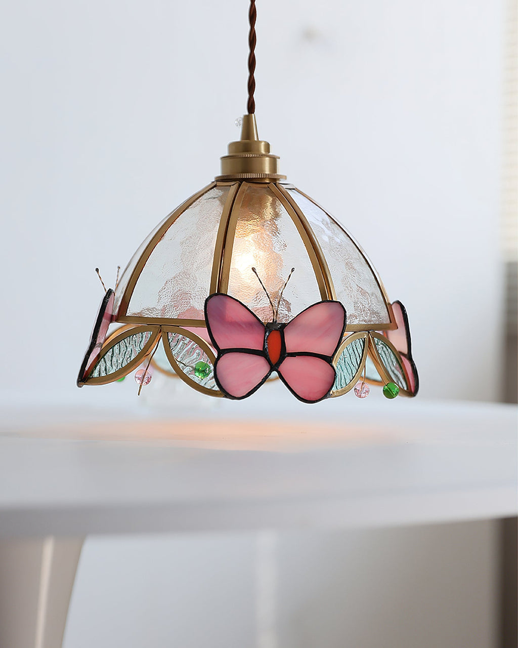 CARLETON HANGING GLASS ORB LIGHT