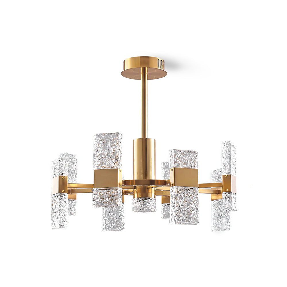 ASTORIA CRYSTAL TEARDROP LUMINAIRE