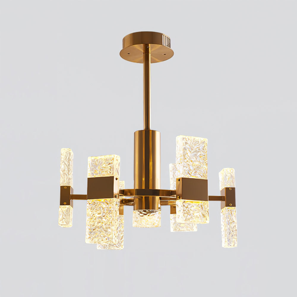 ASTORIA CRYSTAL TEARDROP LUMINAIRE