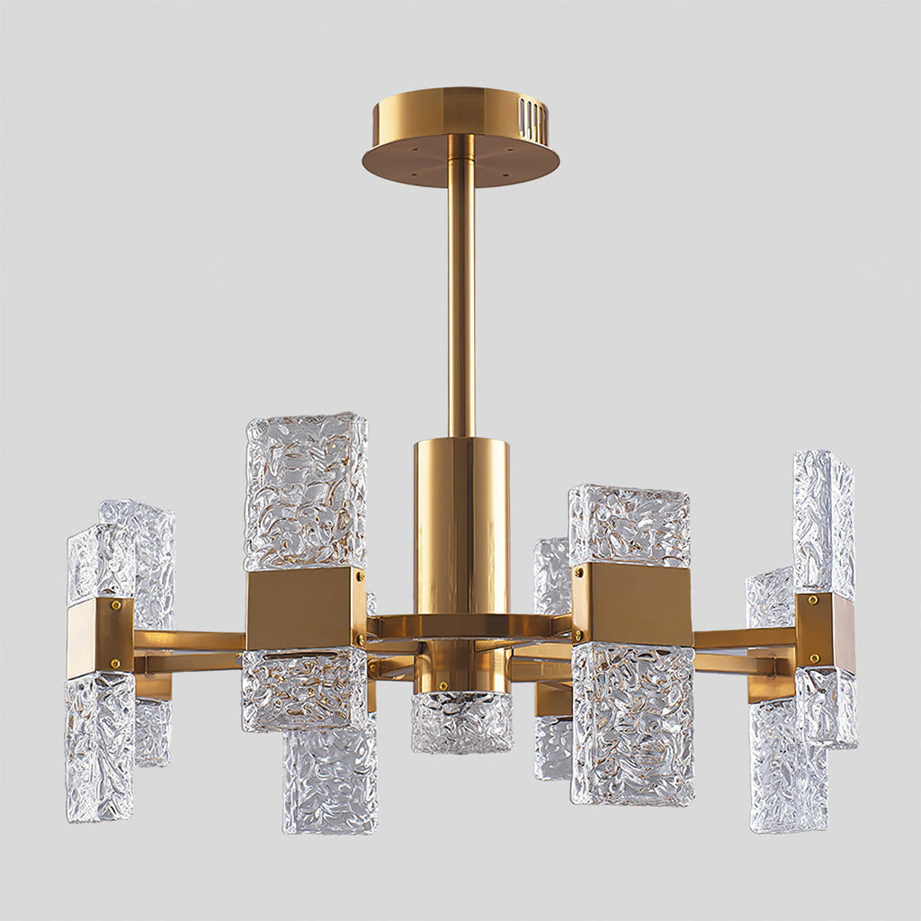 ASTORIA CRYSTAL TEARDROP LUMINAIRE