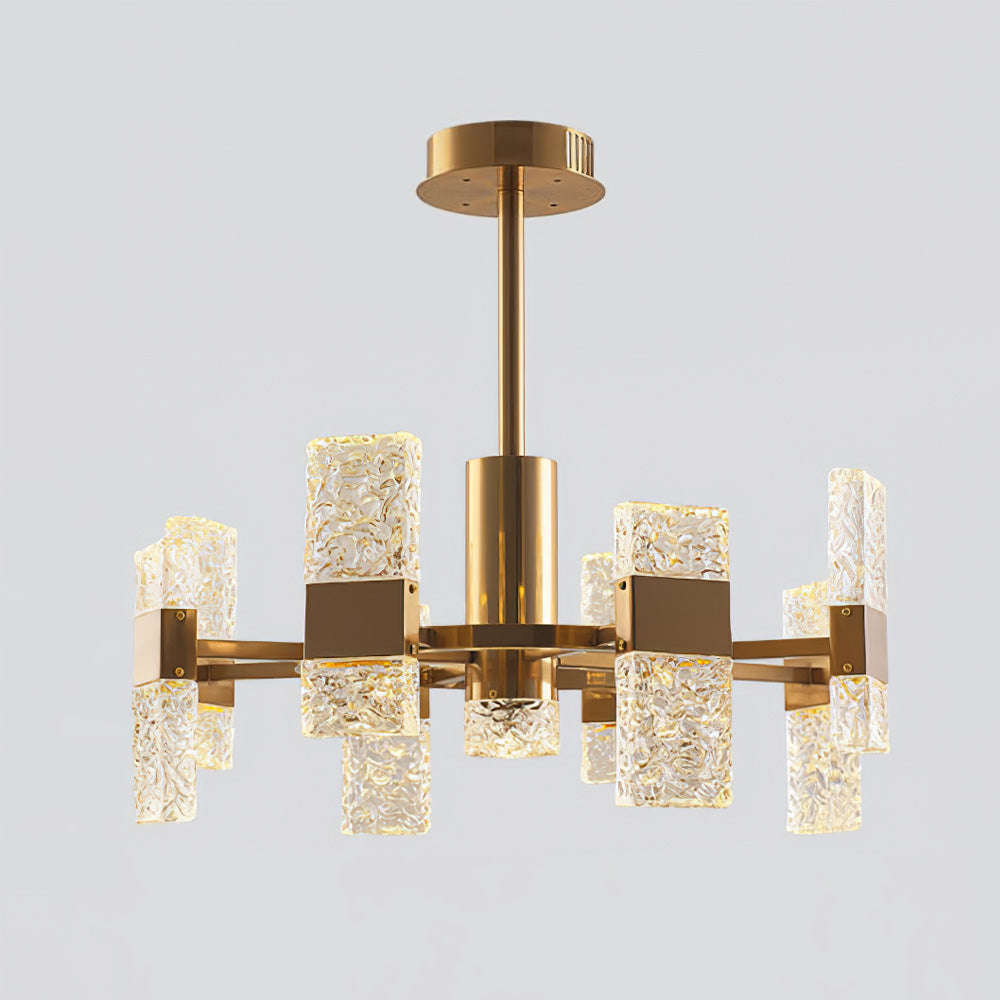 ASTORIA CRYSTAL TEARDROP LUMINAIRE