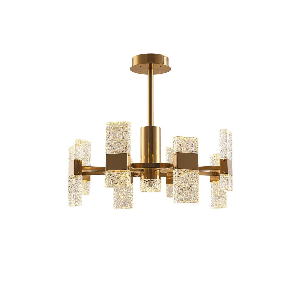 ASTORIA CRYSTAL TEARDROP LUMINAIRE