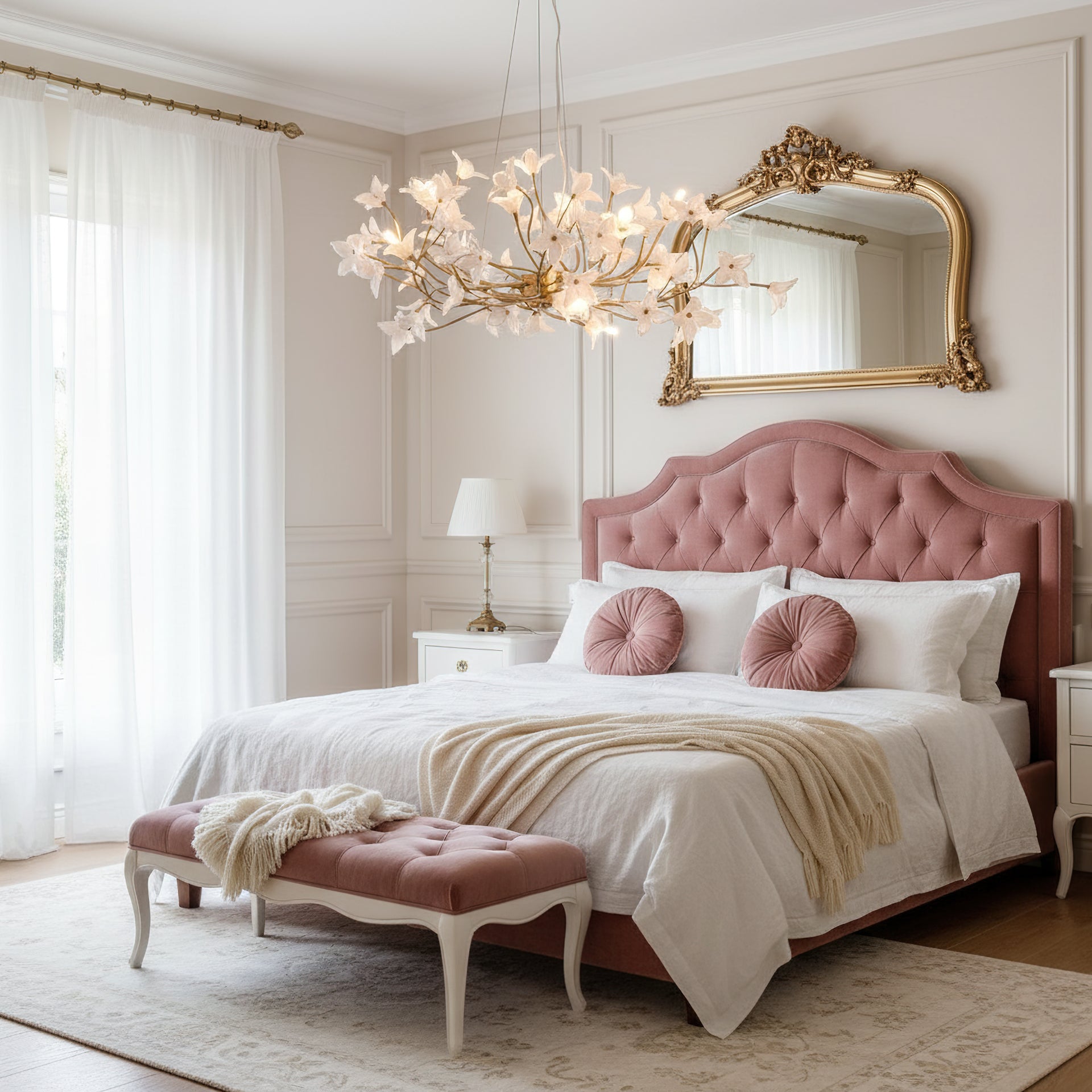 FLORENTINE PETAL CEILING LANTERN