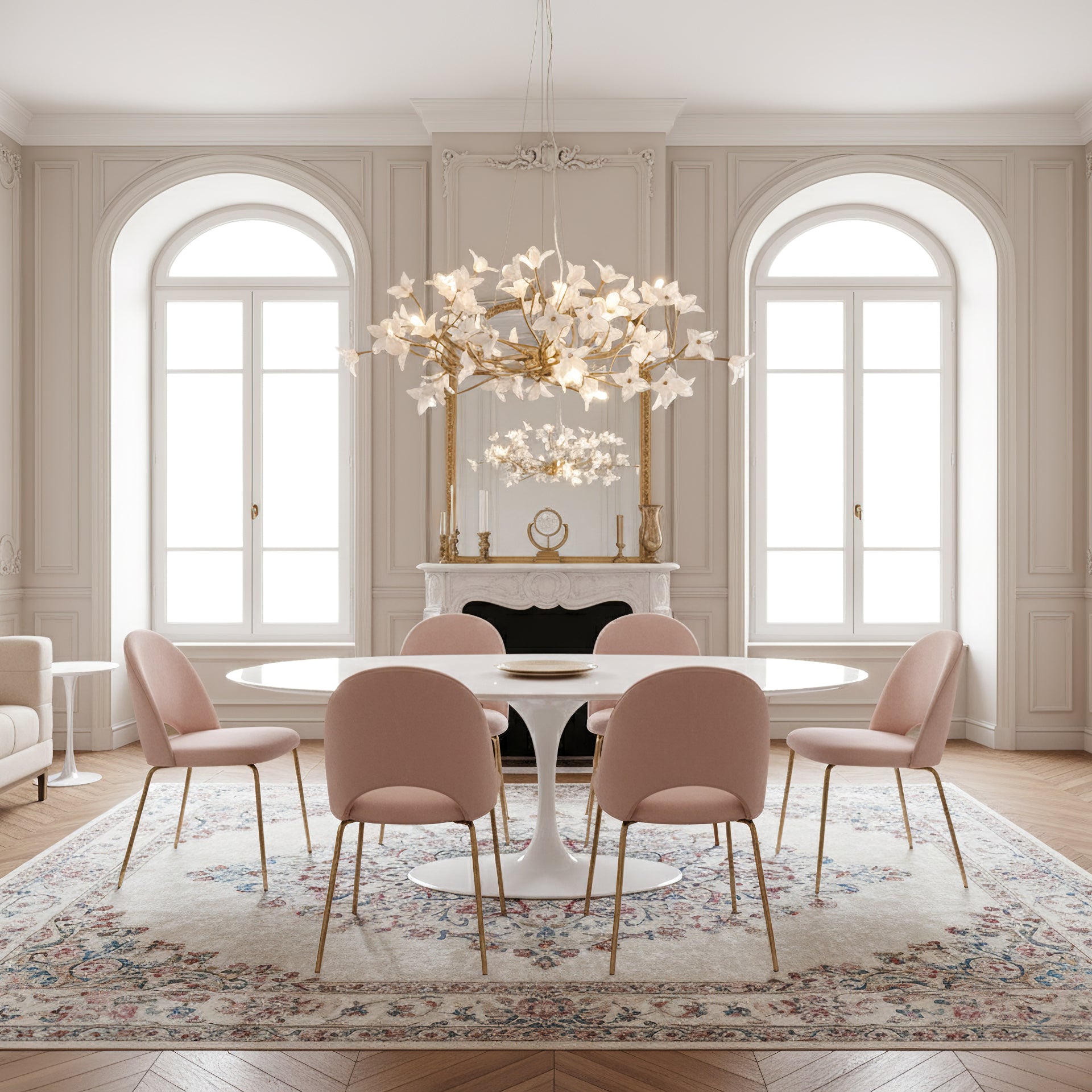 FLORENTINE PETAL CEILING LANTERN