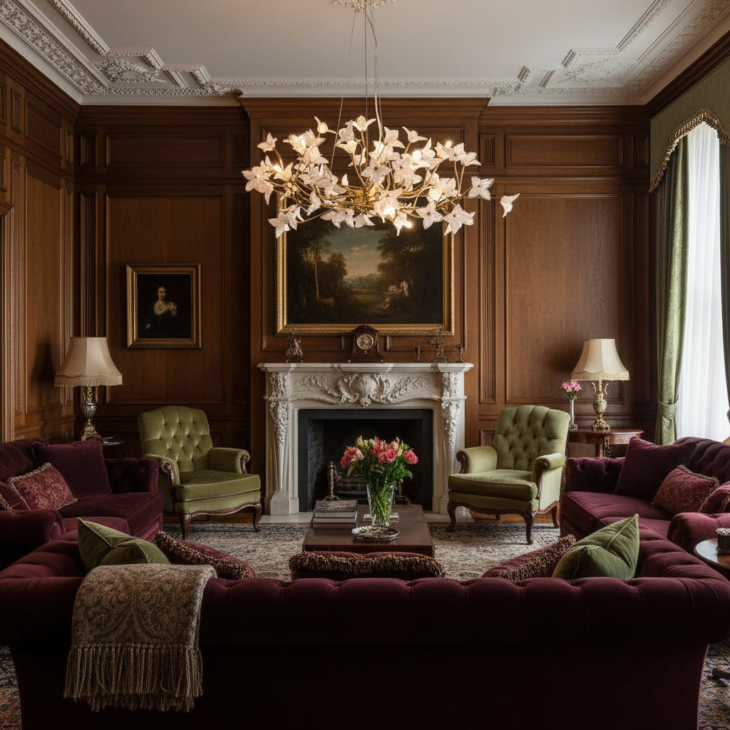 FLORENTINE PETAL CEILING LANTERN