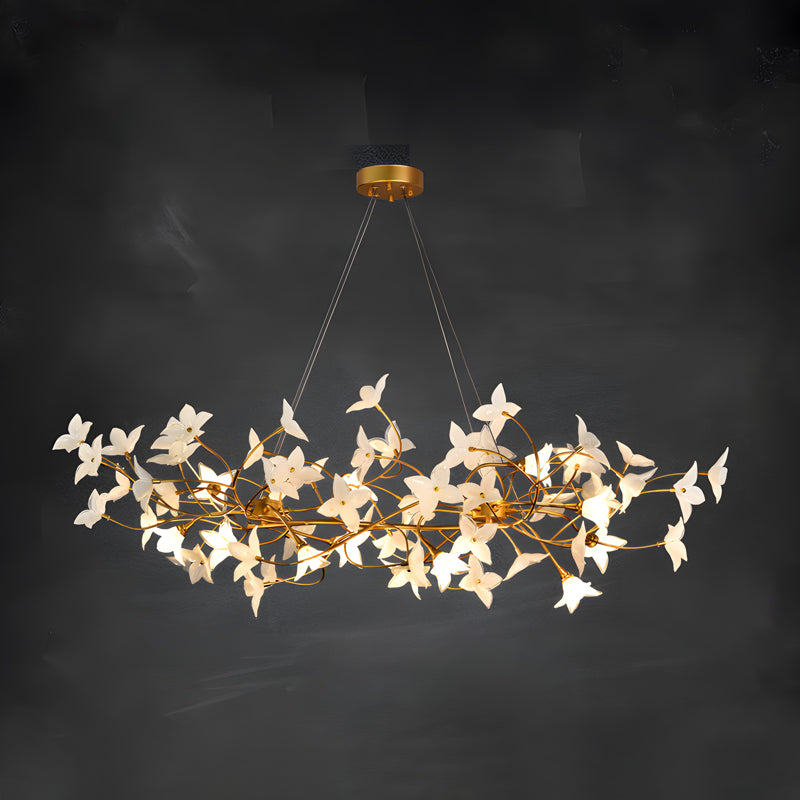 FLORENTINE PETAL CEILING LANTERN
