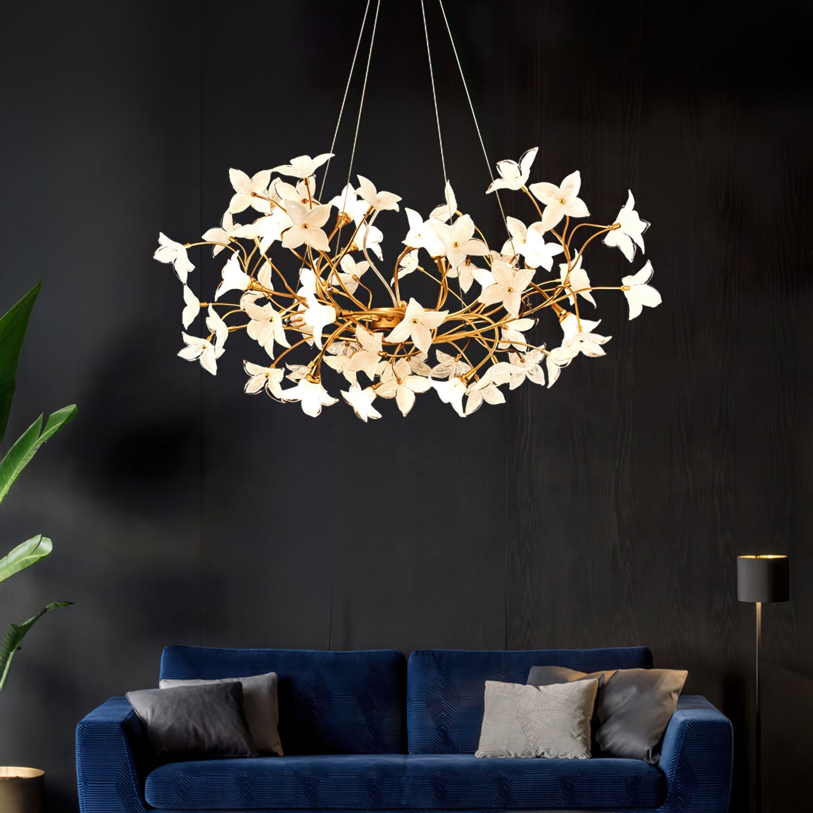 FLORENTINE PETAL CEILING LANTERN