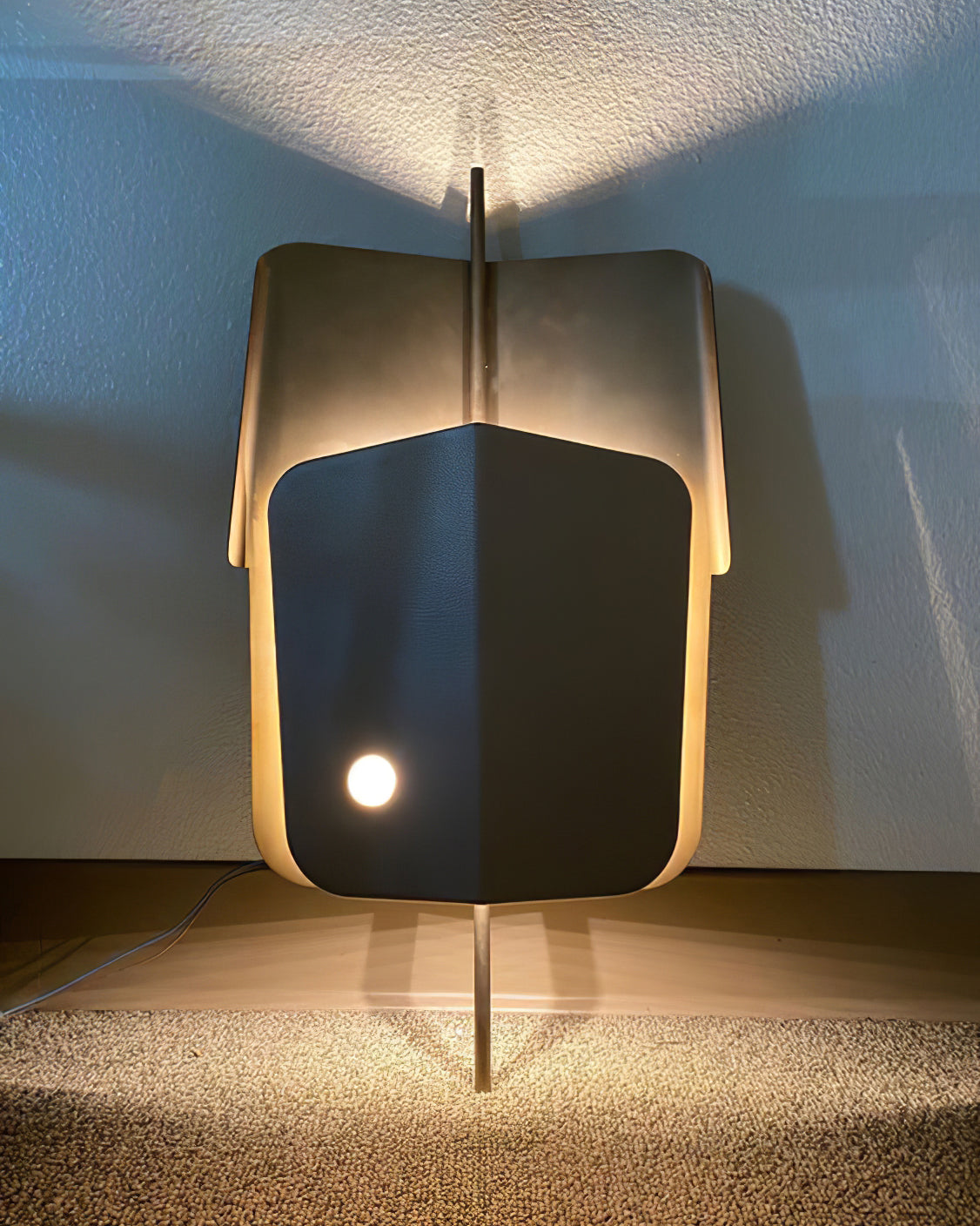 FENWICK WOVEN LEATHER WALL SCONCE