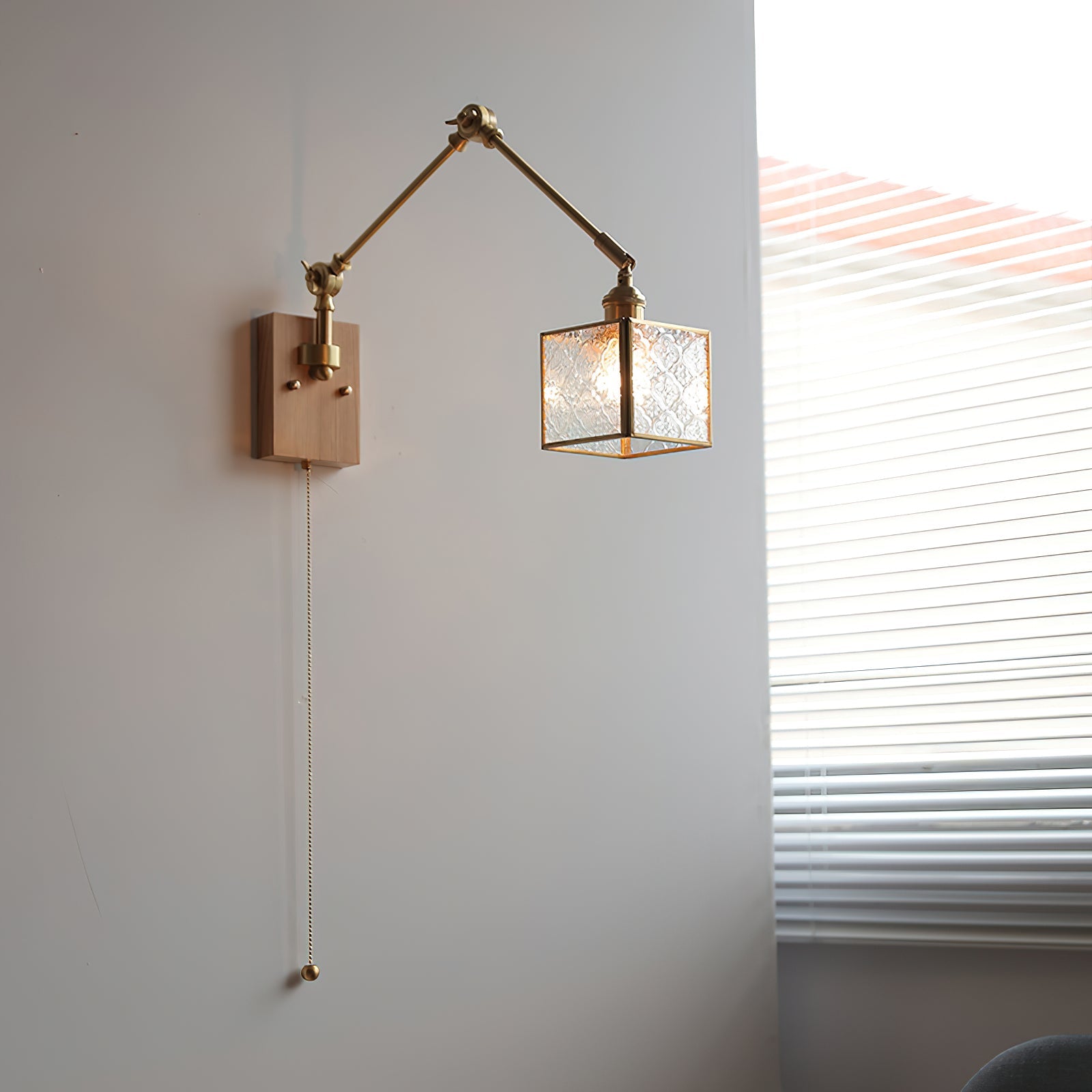 RAVENSCROFT ADJUSTABLE ARM WALL SCONCE