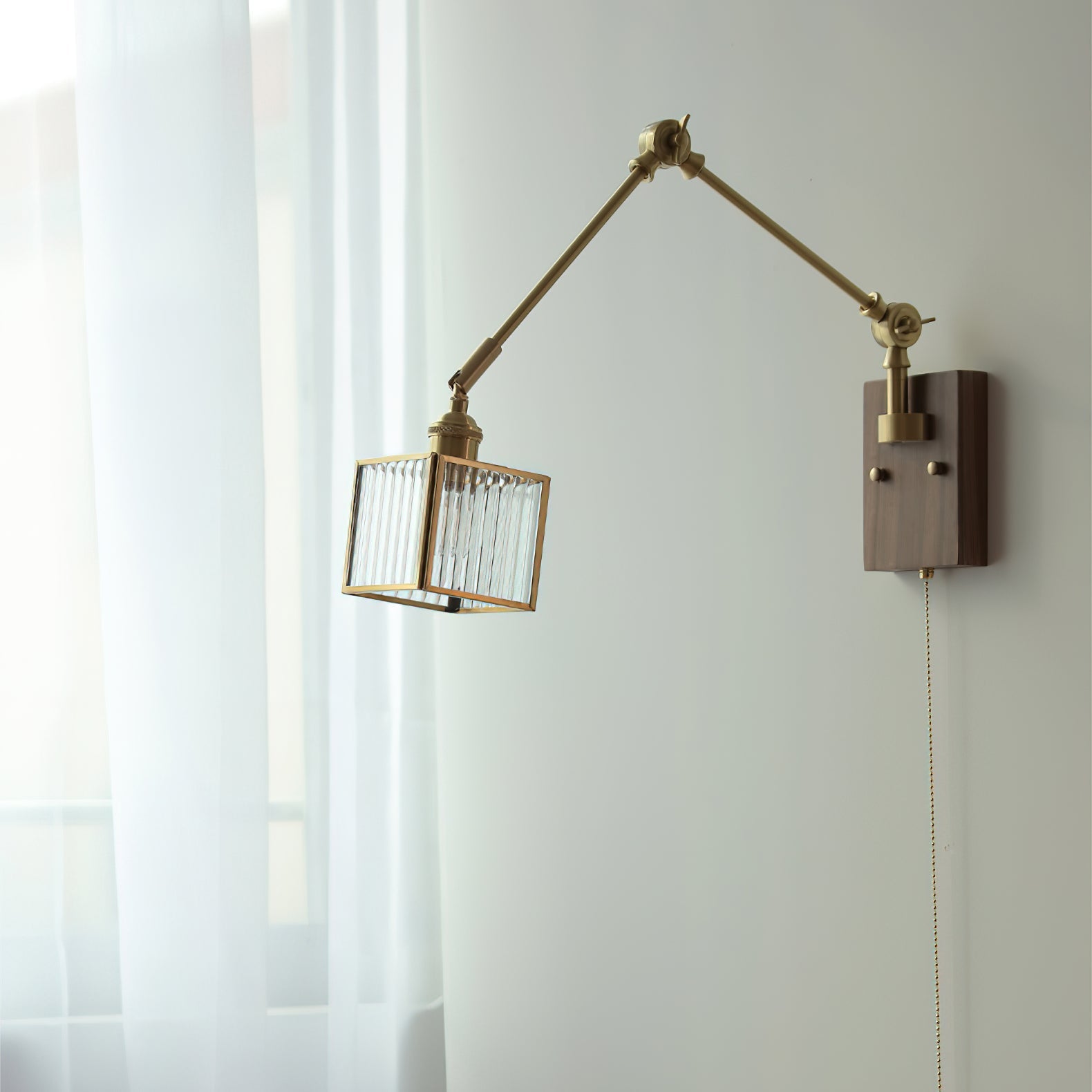 RAVENSCROFT ADJUSTABLE ARM WALL SCONCE