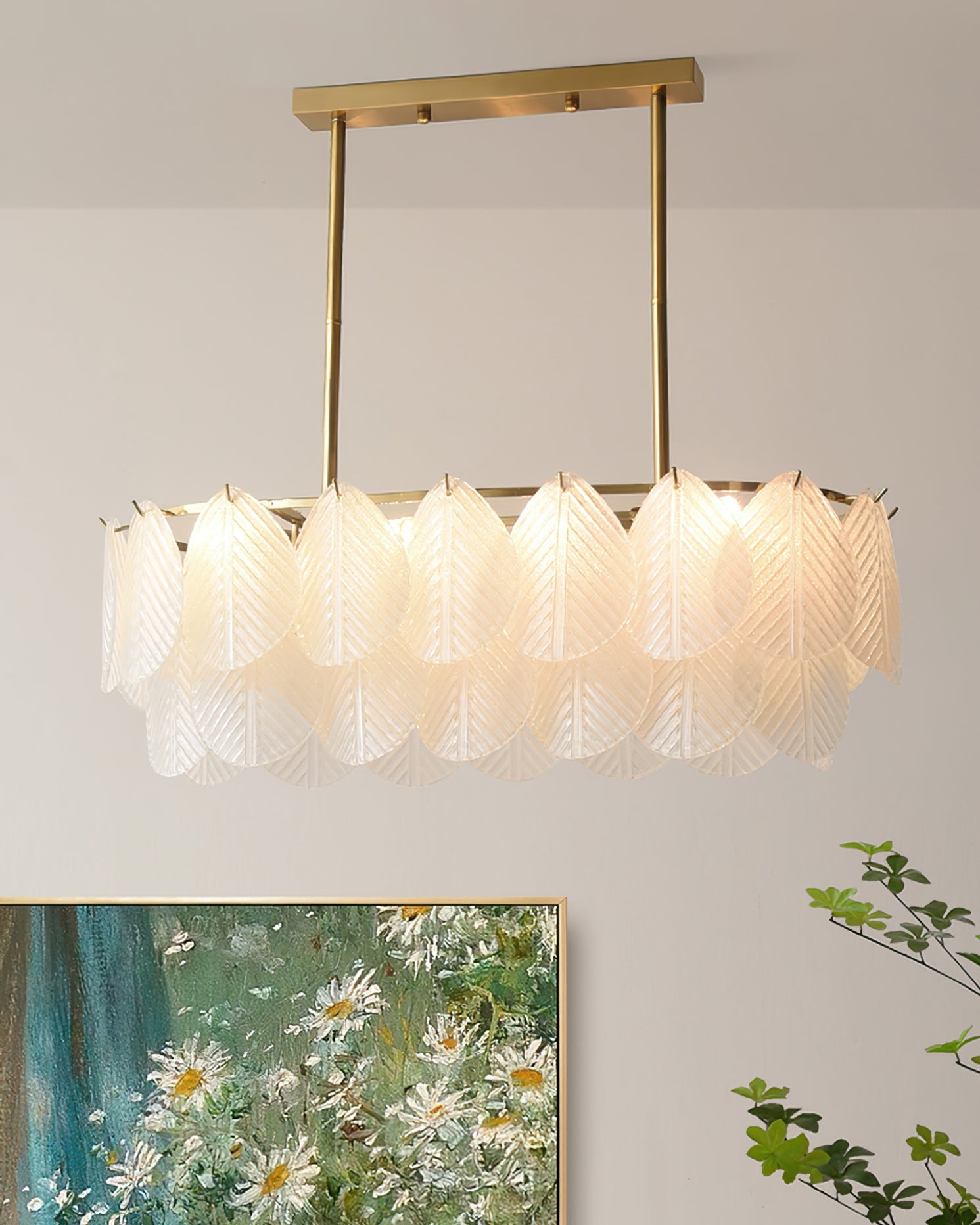 Ravenswood Crystal Cascade Chandelier