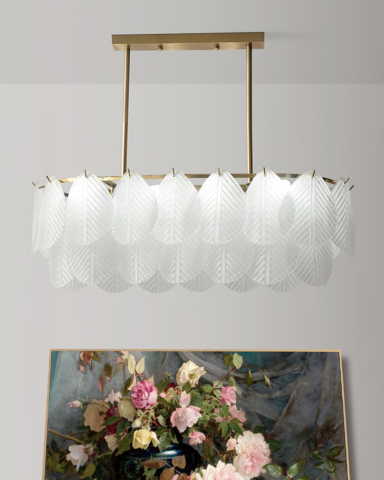 Ravenswood Crystal Cascade Chandelier