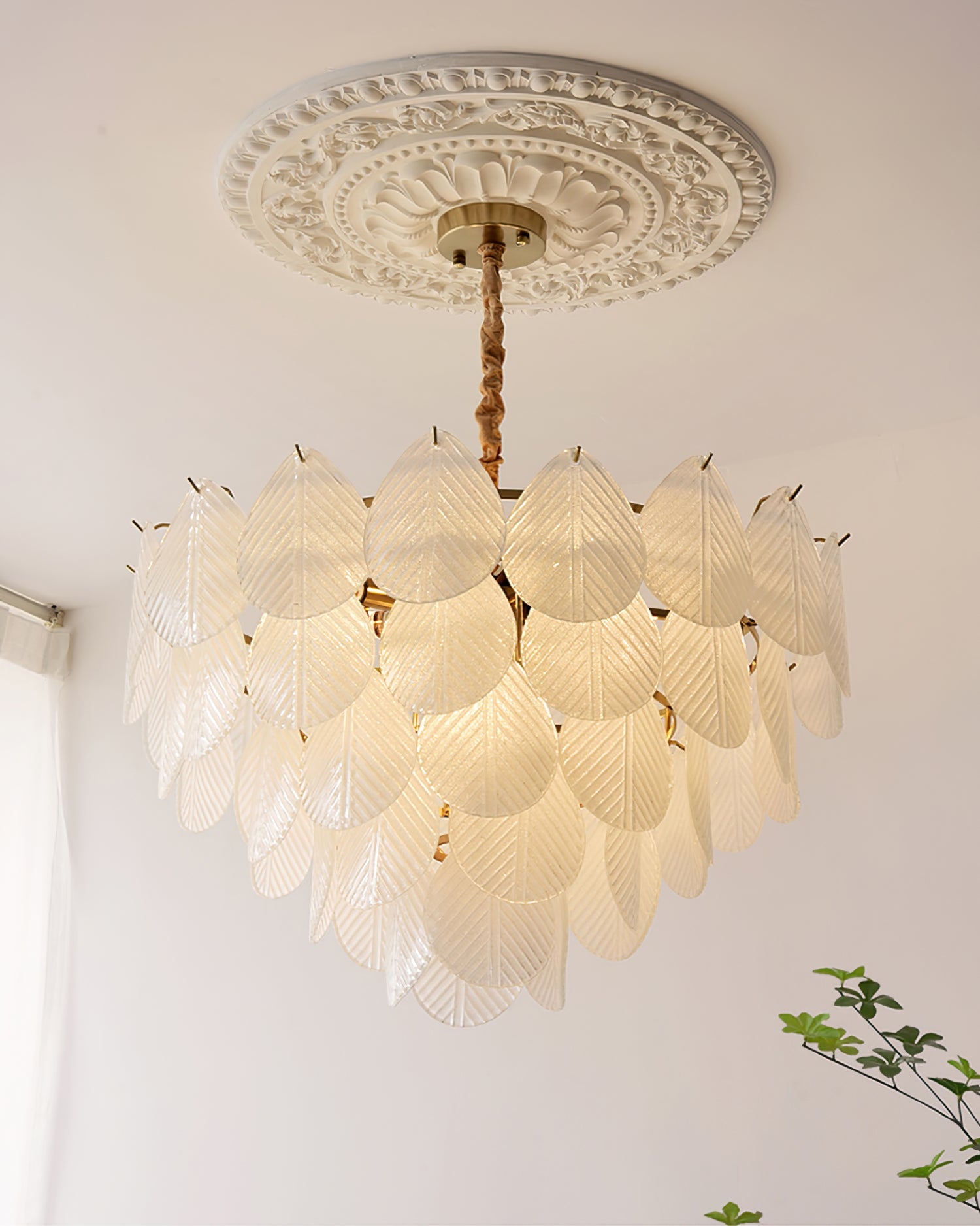 Ravenswood Crystal Cascade Chandelier
