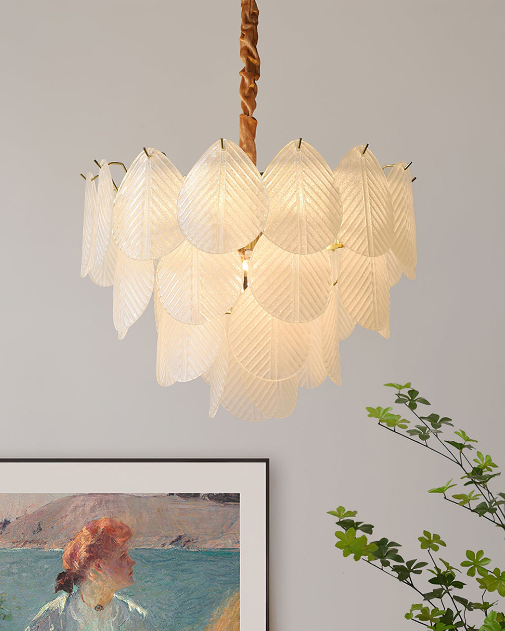 Ravenswood Crystal Cascade Chandelier