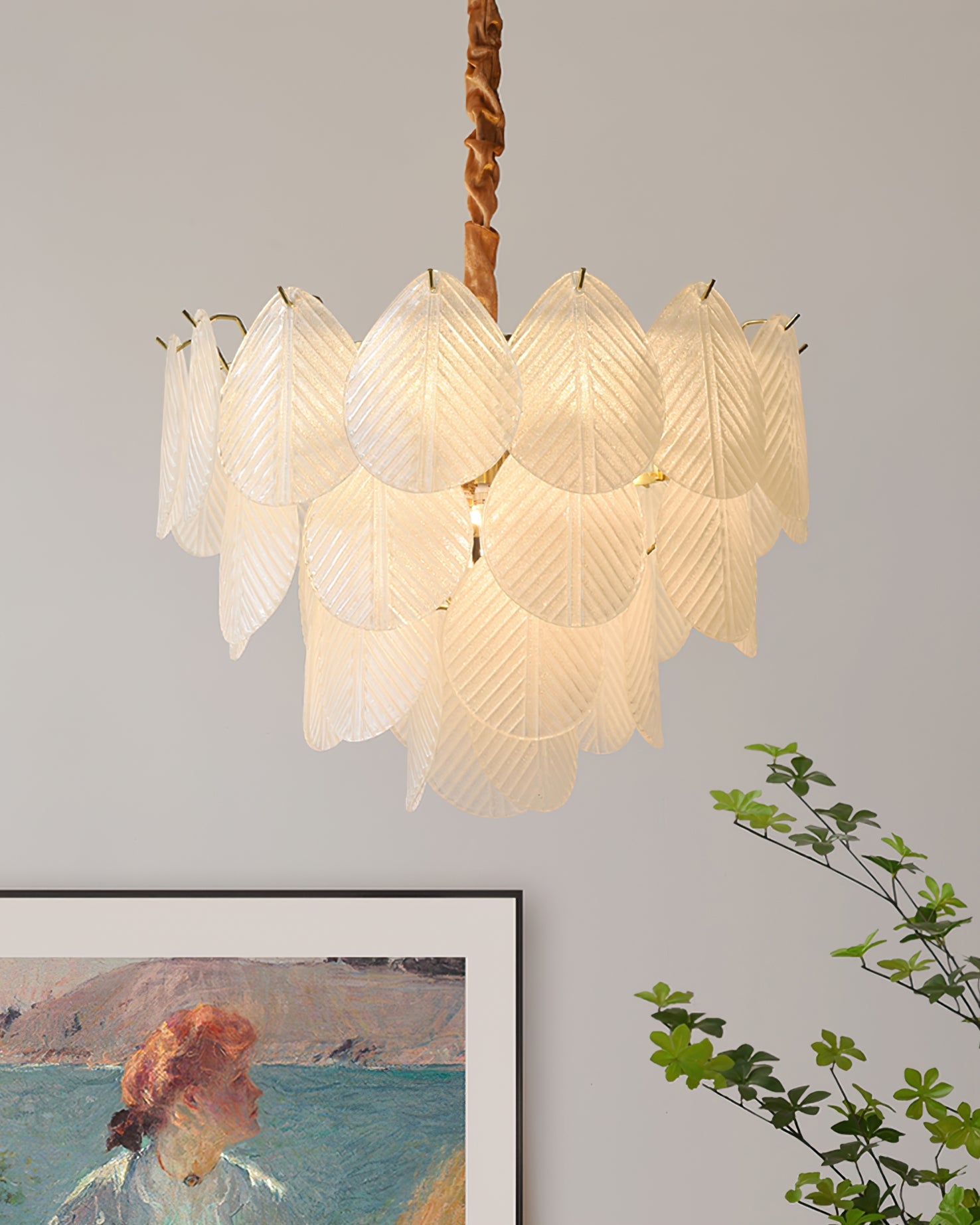 Ravenswood Crystal Cascade Chandelier