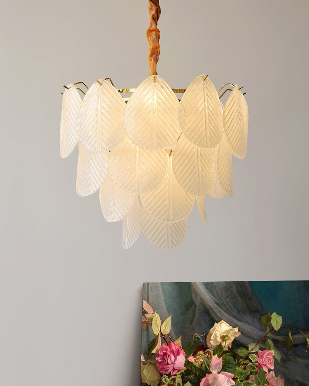 Ravenswood Crystal Cascade Chandelier