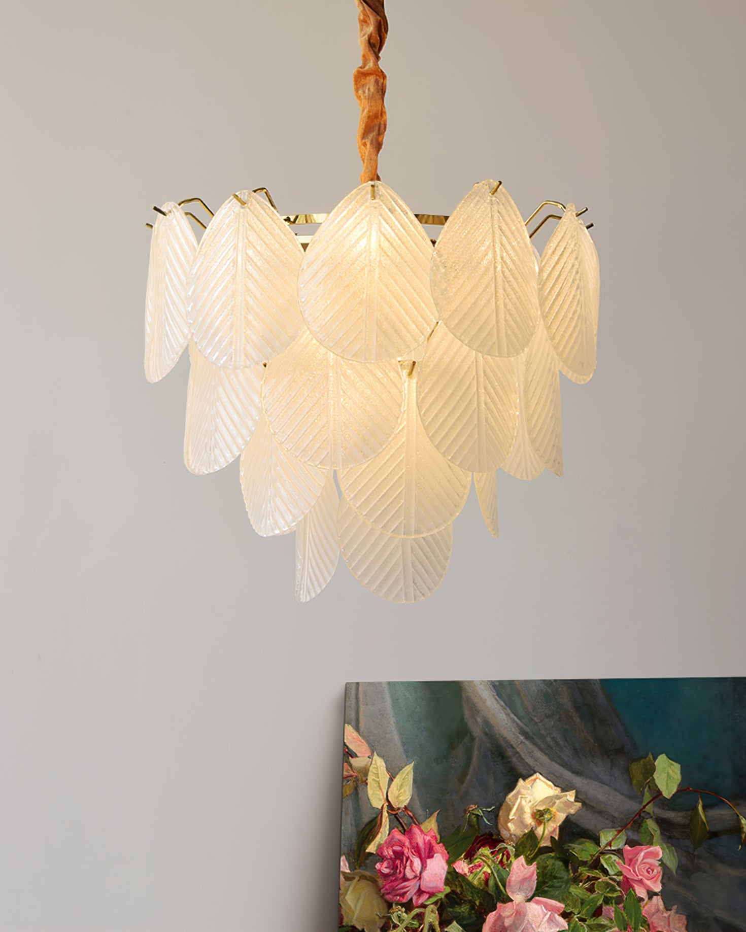 Ravenswood Crystal Cascade Chandelier