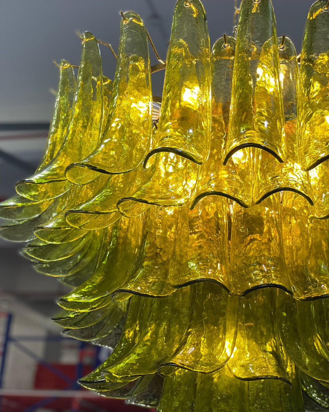 FENWICK LUSH LEAF CANOPY CHANDELIER