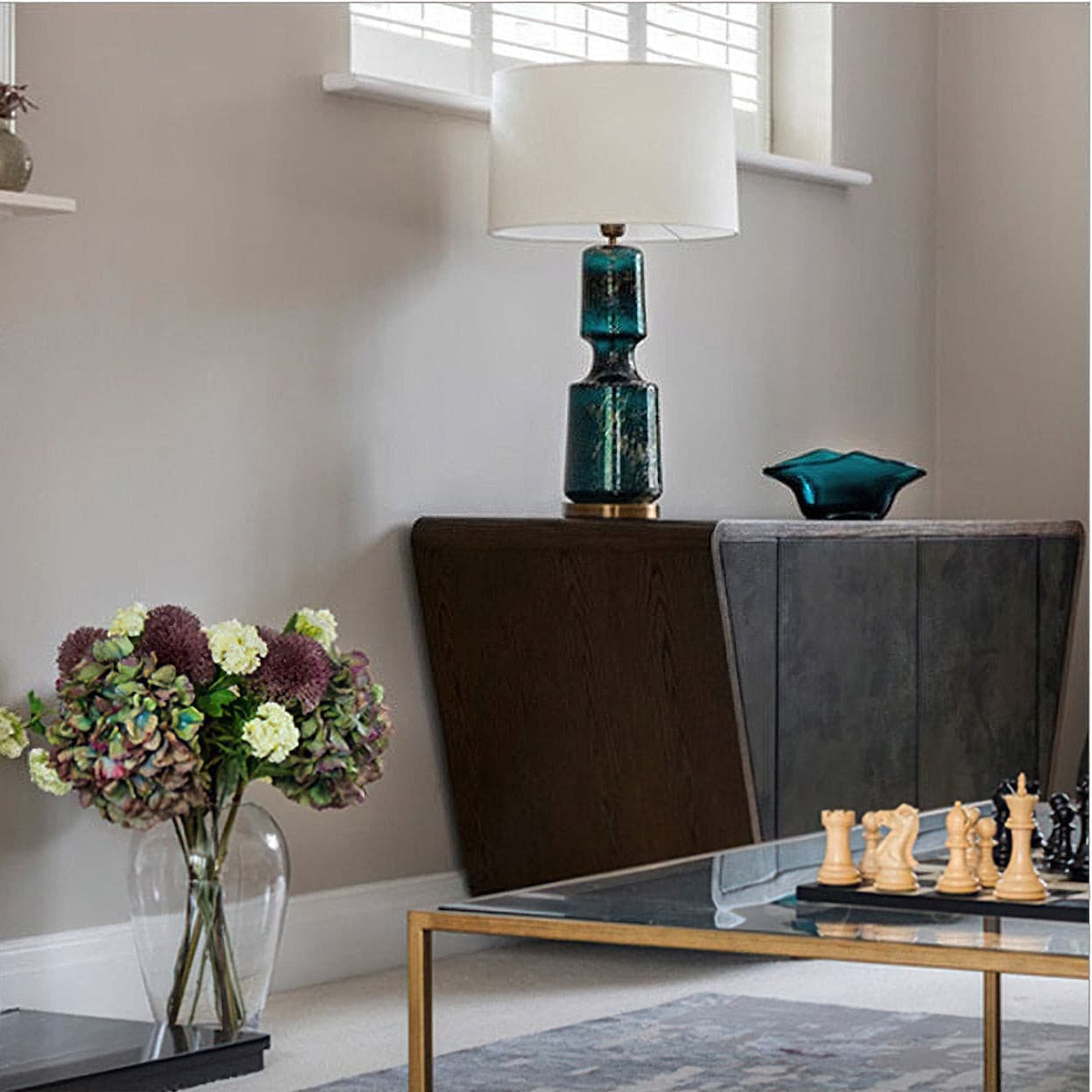 VERITY AQUA HUE TABLE ILLUMINATOR