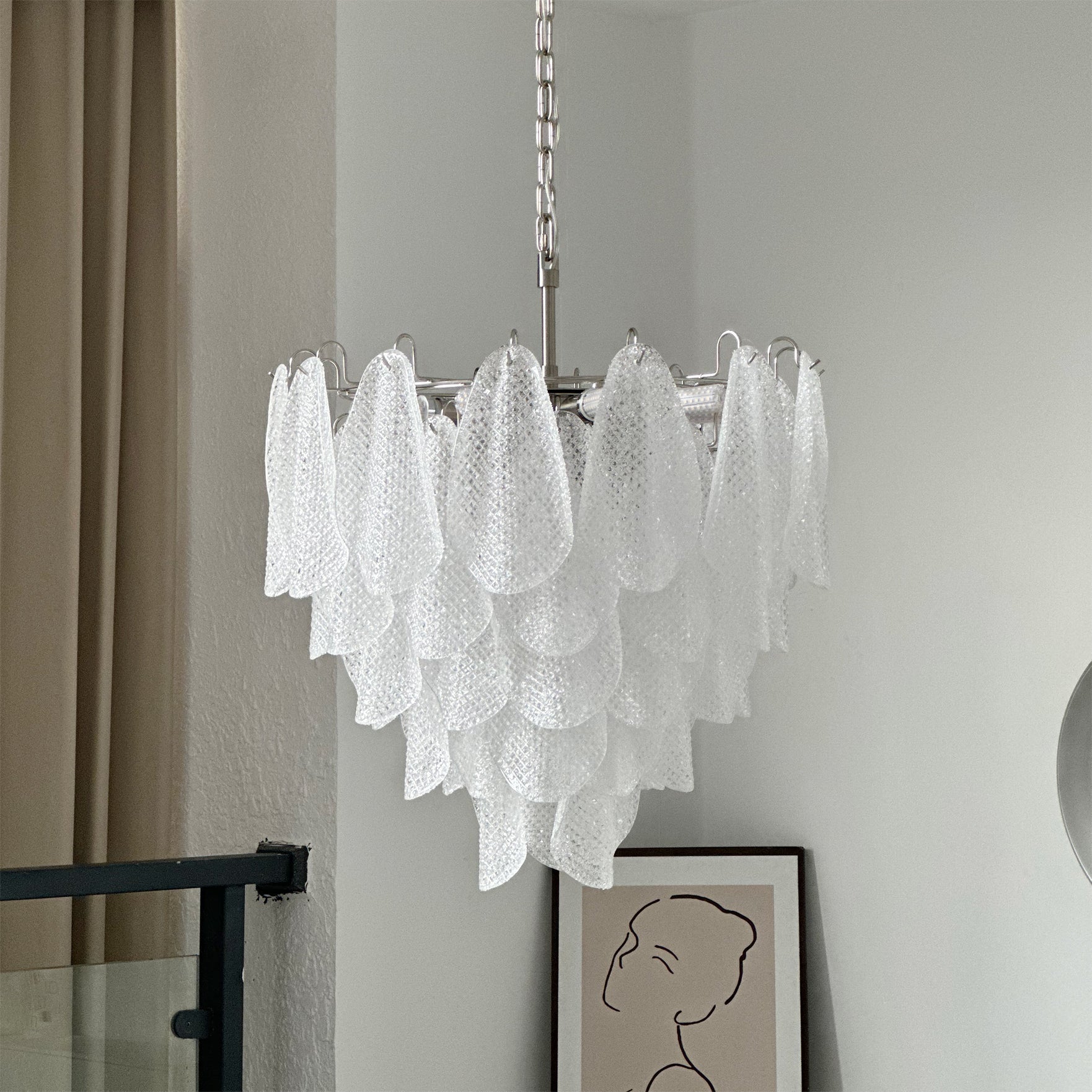 Winthrop Wave Crystal Pendant