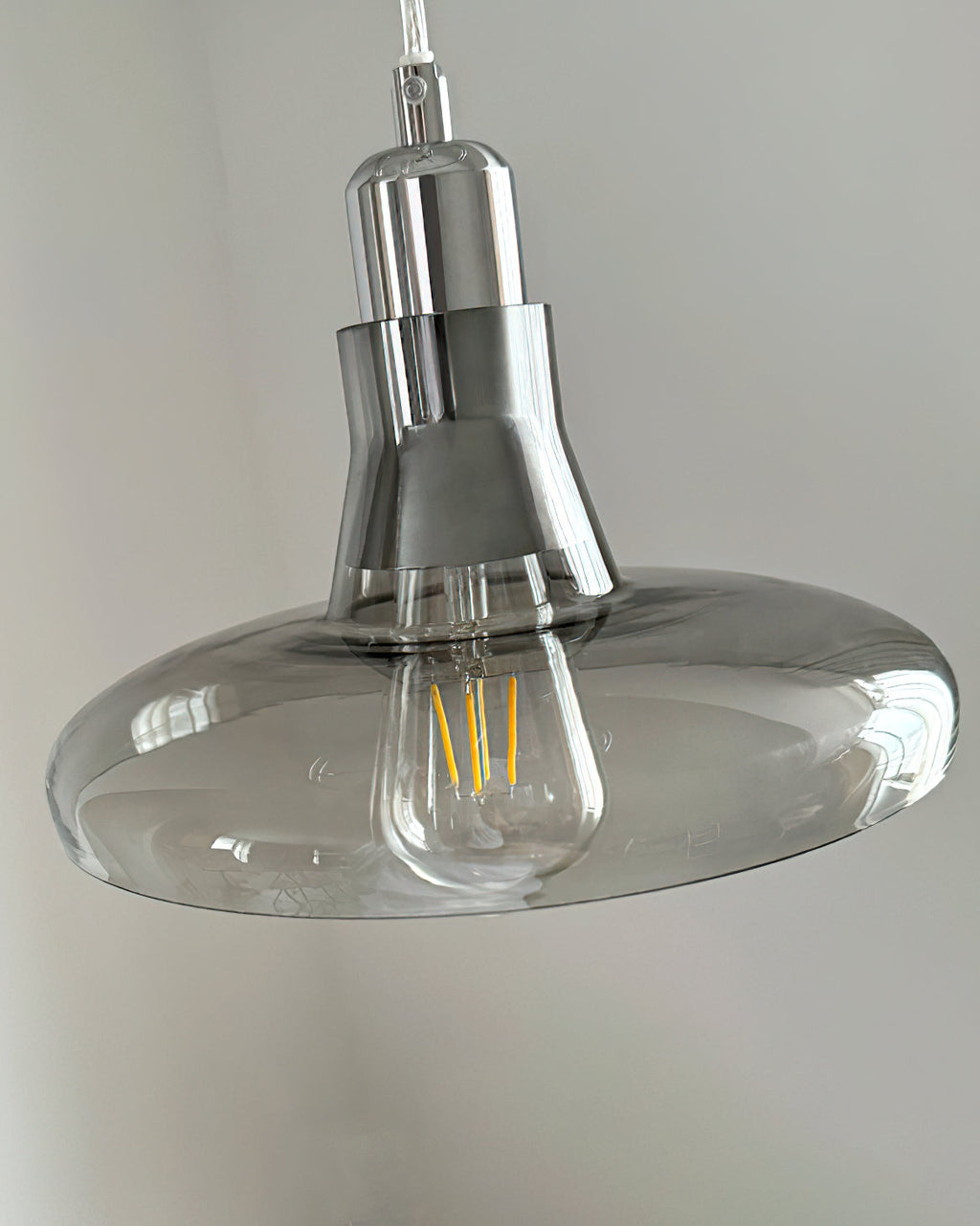Chesterfield Crystal Globe Pendant