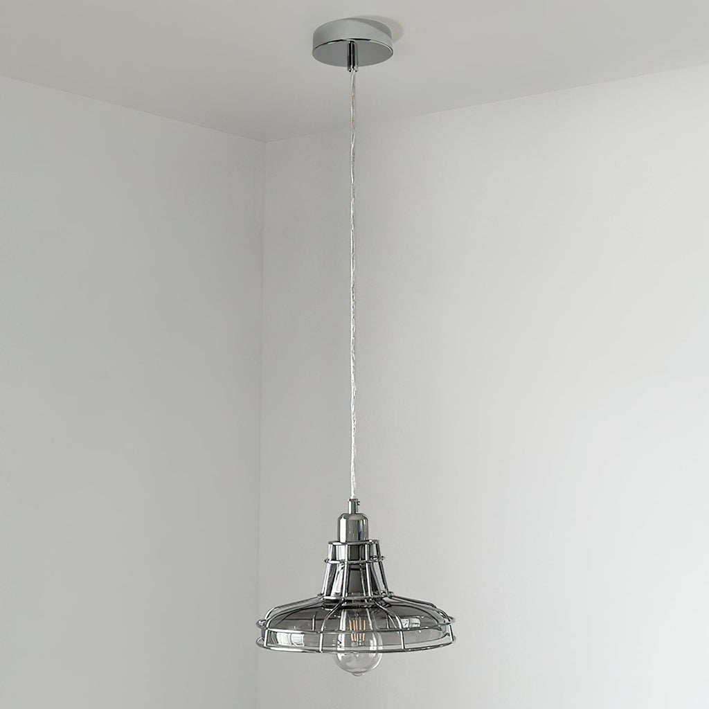 Chesterfield Crystal Globe Pendant