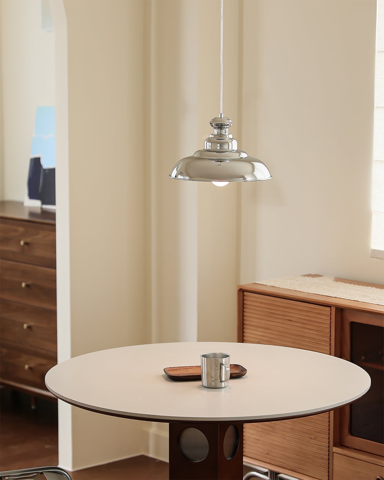 FENWICK GLASS BELL PENDANT LUMINAIRE