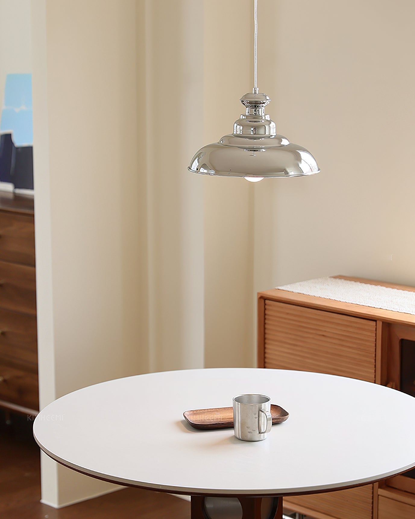 FENWICK GLASS BELL PENDANT LUMINAIRE