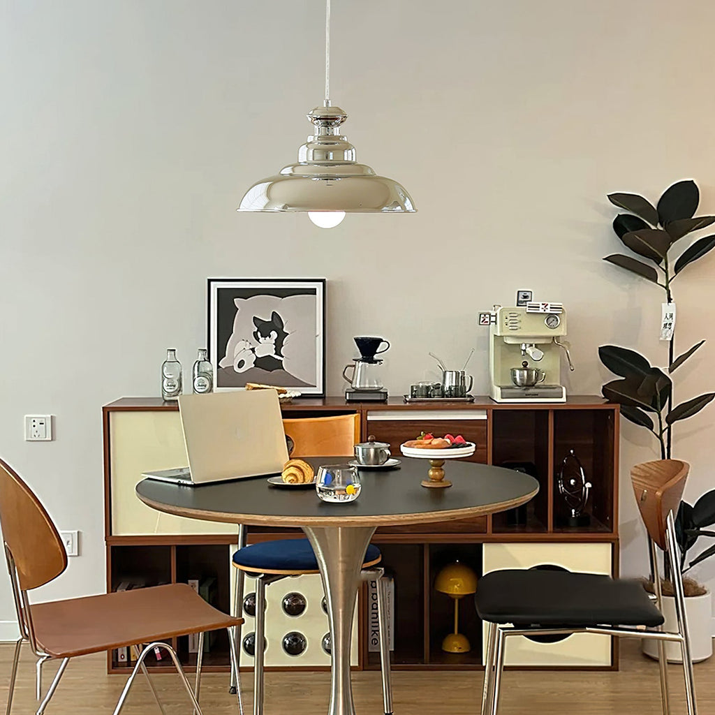 FENWICK GLASS BELL PENDANT LUMINAIRE