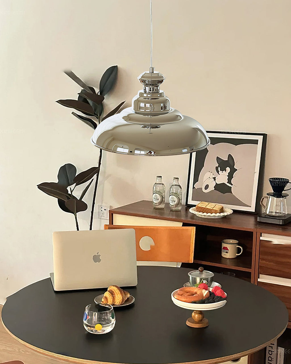 FENWICK GLASS BELL PENDANT LUMINAIRE