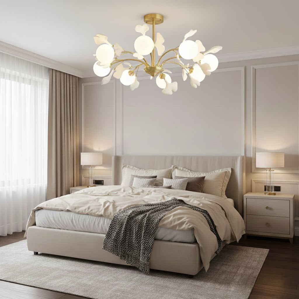 ALDERSON GINGKO LEAF CEILING LUMINAIRE