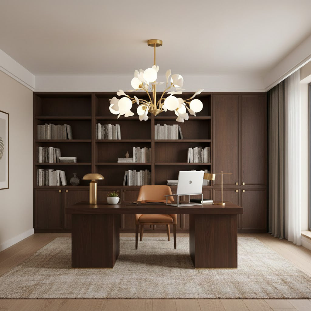 ALDERSON GINGKO LEAF CEILING LUMINAIRE