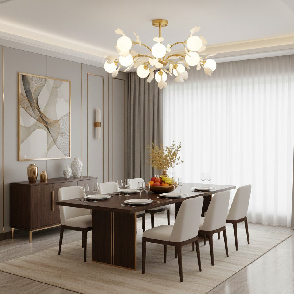 ALDERSON GINGKO LEAF CEILING LUMINAIRE