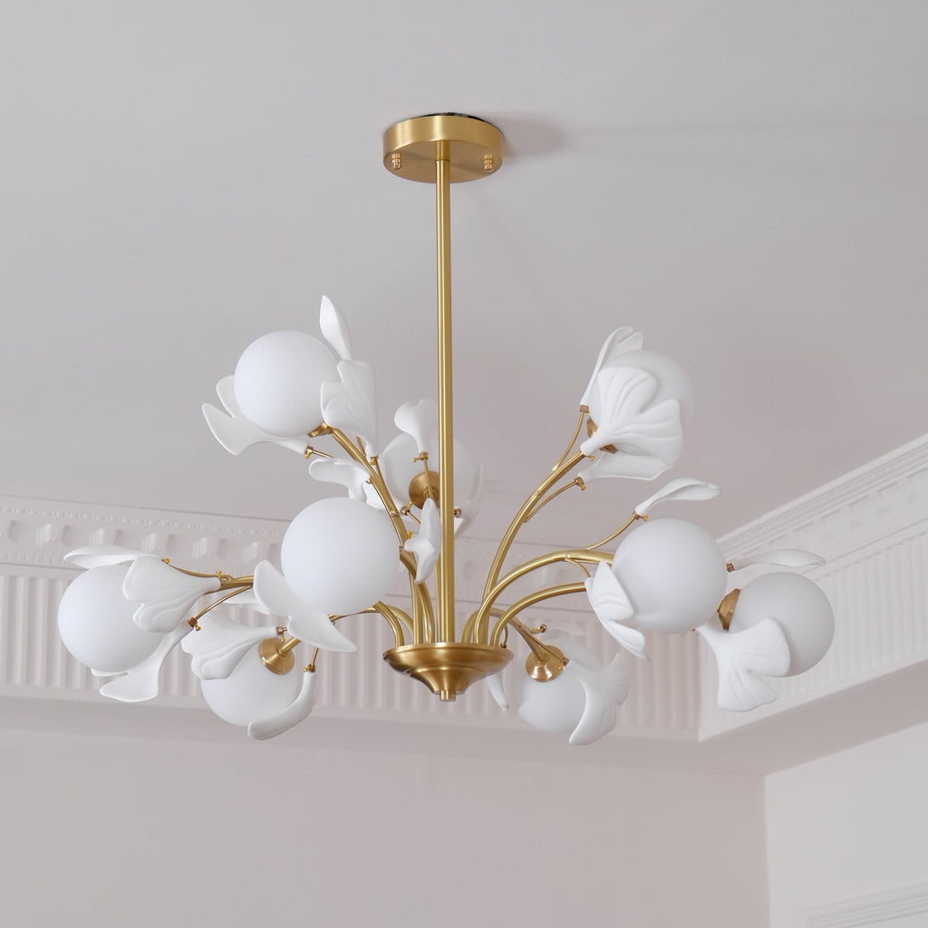 ALDERSON GINGKO LEAF CEILING LUMINAIRE