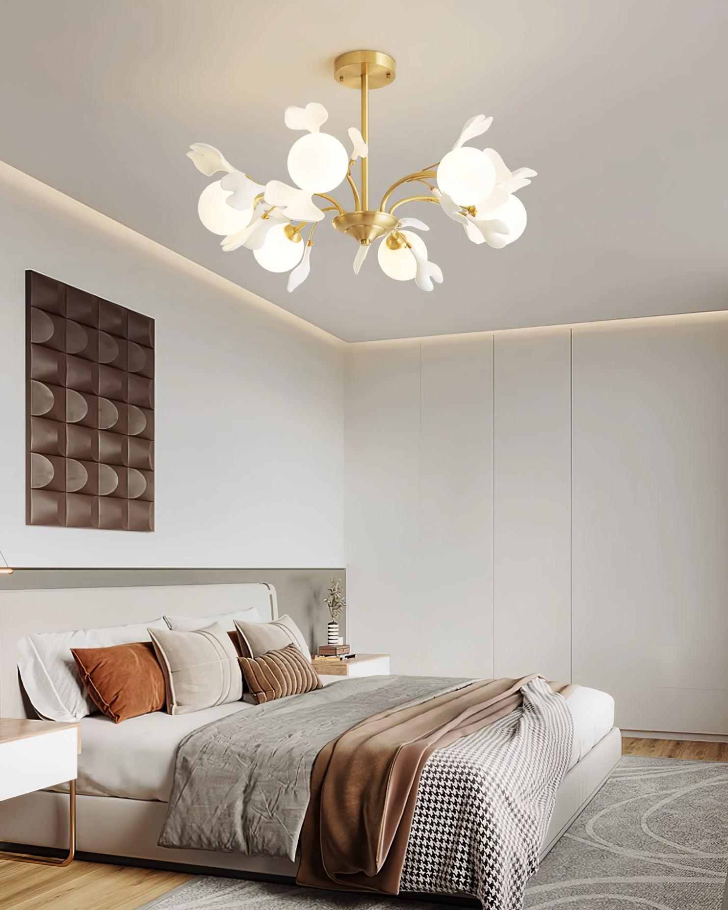 ALDERSON GINGKO LEAF CEILING LUMINAIRE