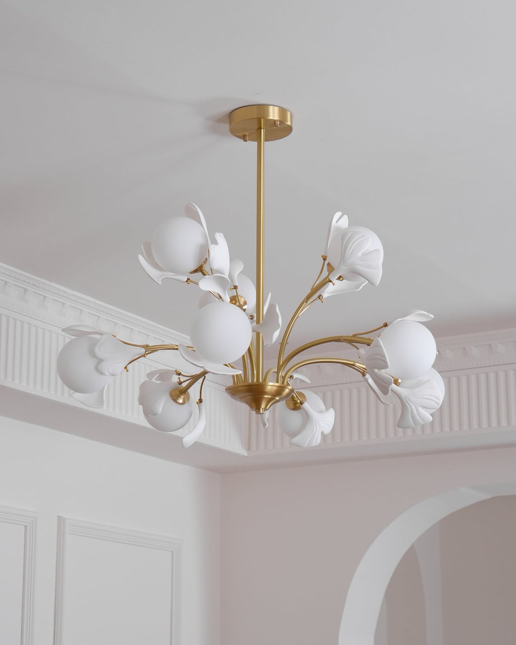 ALDERSON GINGKO LEAF CEILING LUMINAIRE