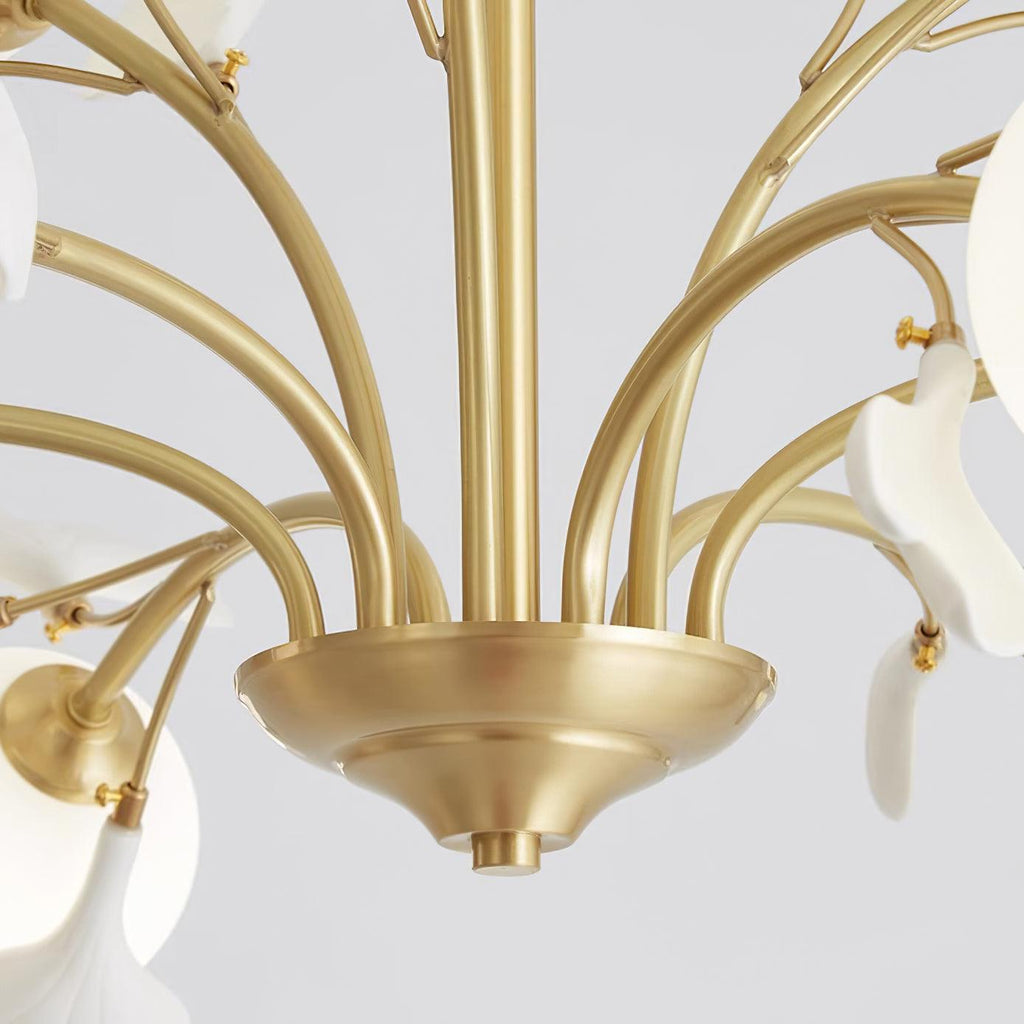 ALDERSON GINGKO LEAF CEILING LUMINAIRE