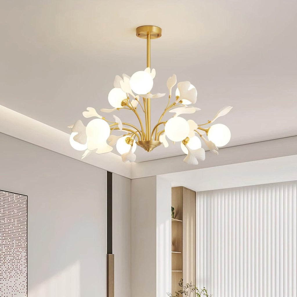 ALDERSON GINGKO LEAF CEILING LUMINAIRE
