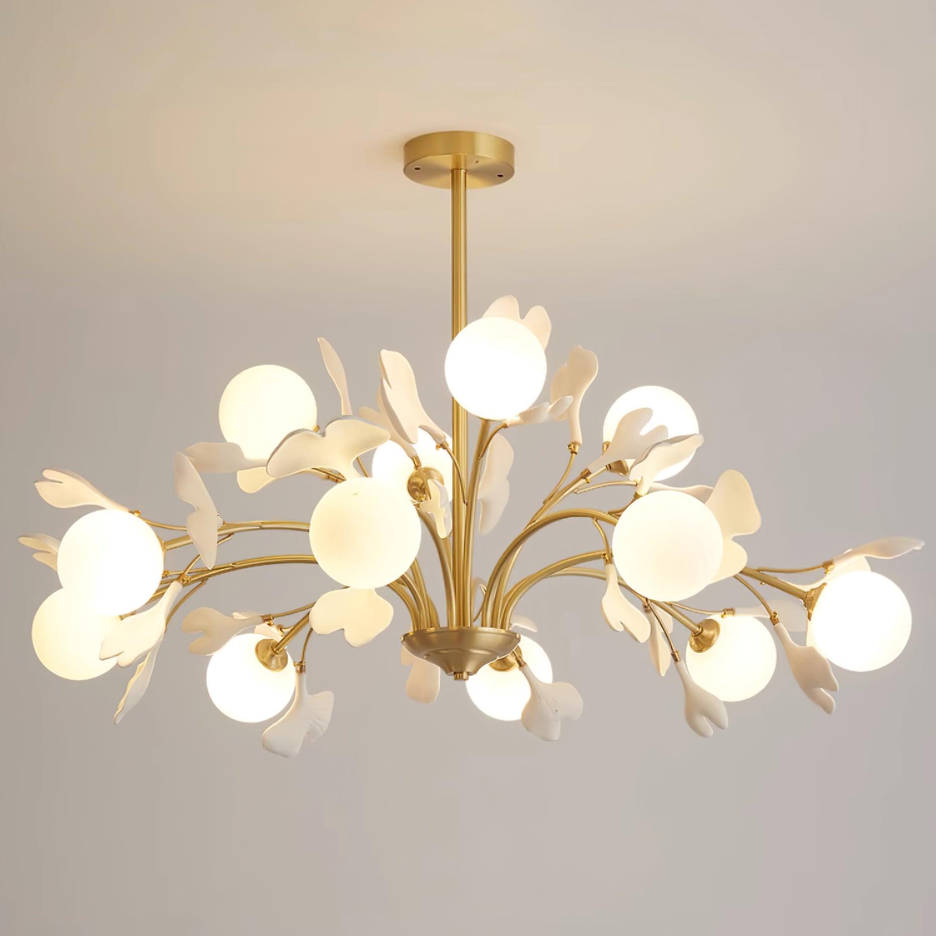 ALDERSON GINGKO LEAF CEILING LUMINAIRE