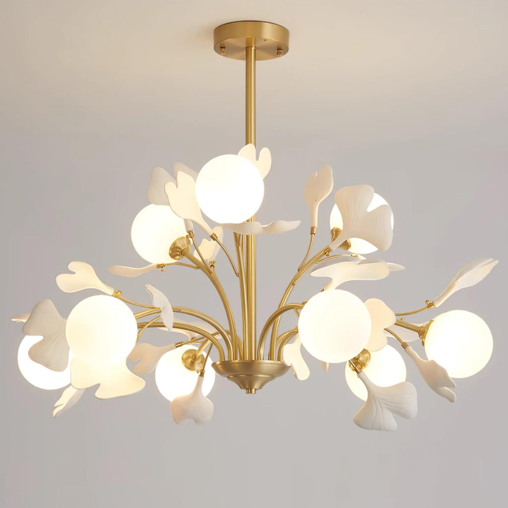 ALDERSON GINGKO LEAF CEILING LUMINAIRE