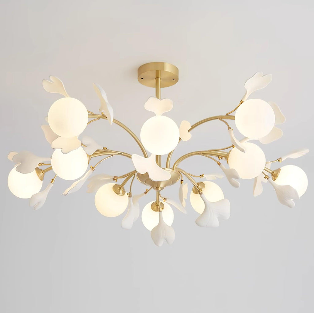 ALDERSON GINGKO LEAF CEILING LUMINAIRE