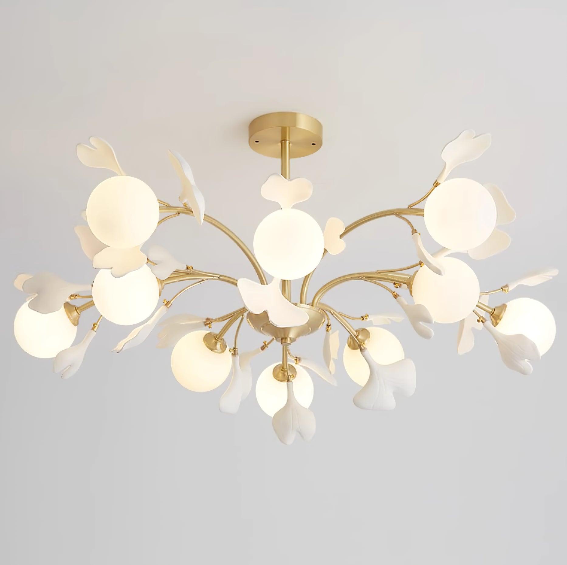 ALDERSON GINGKO LEAF CEILING LUMINAIRE