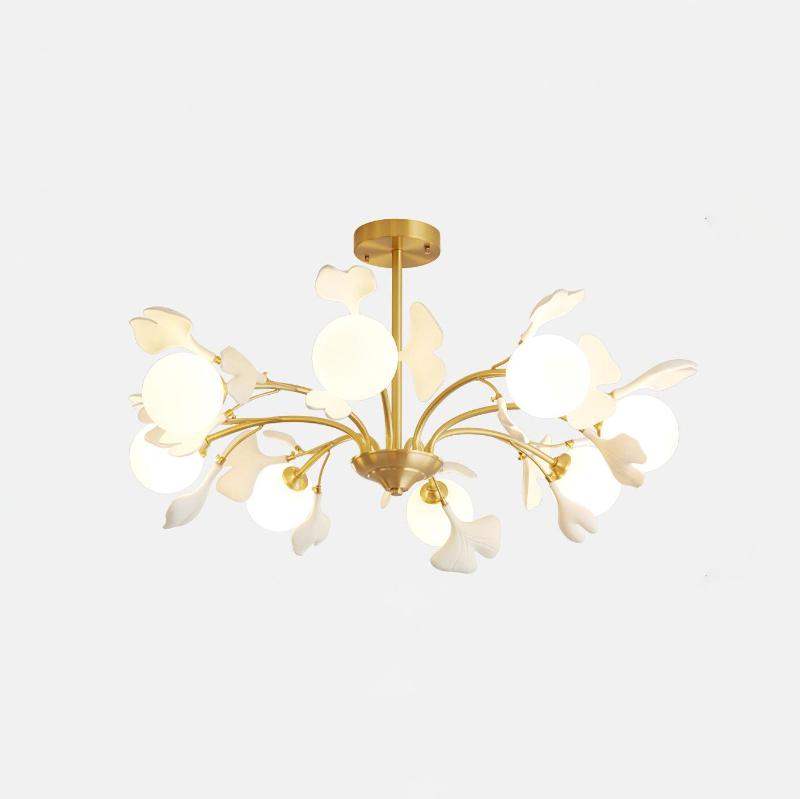 ALDERSON GINGKO LEAF CEILING LUMINAIRE