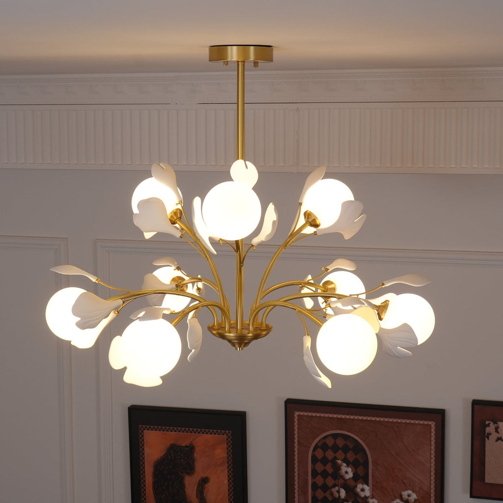 ALDERSON GINGKO LEAF CEILING LUMINAIRE