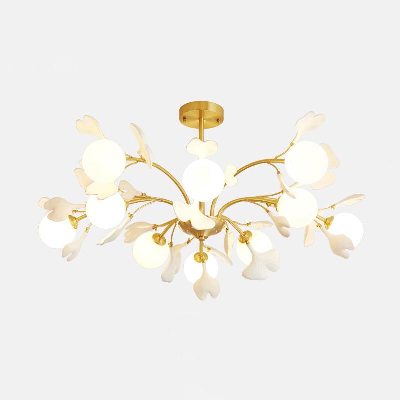 ALDERSON GINGKO LEAF CEILING LUMINAIRE