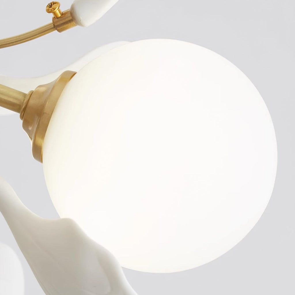 ALDERSON GINGKO LEAF CEILING LUMINAIRE
