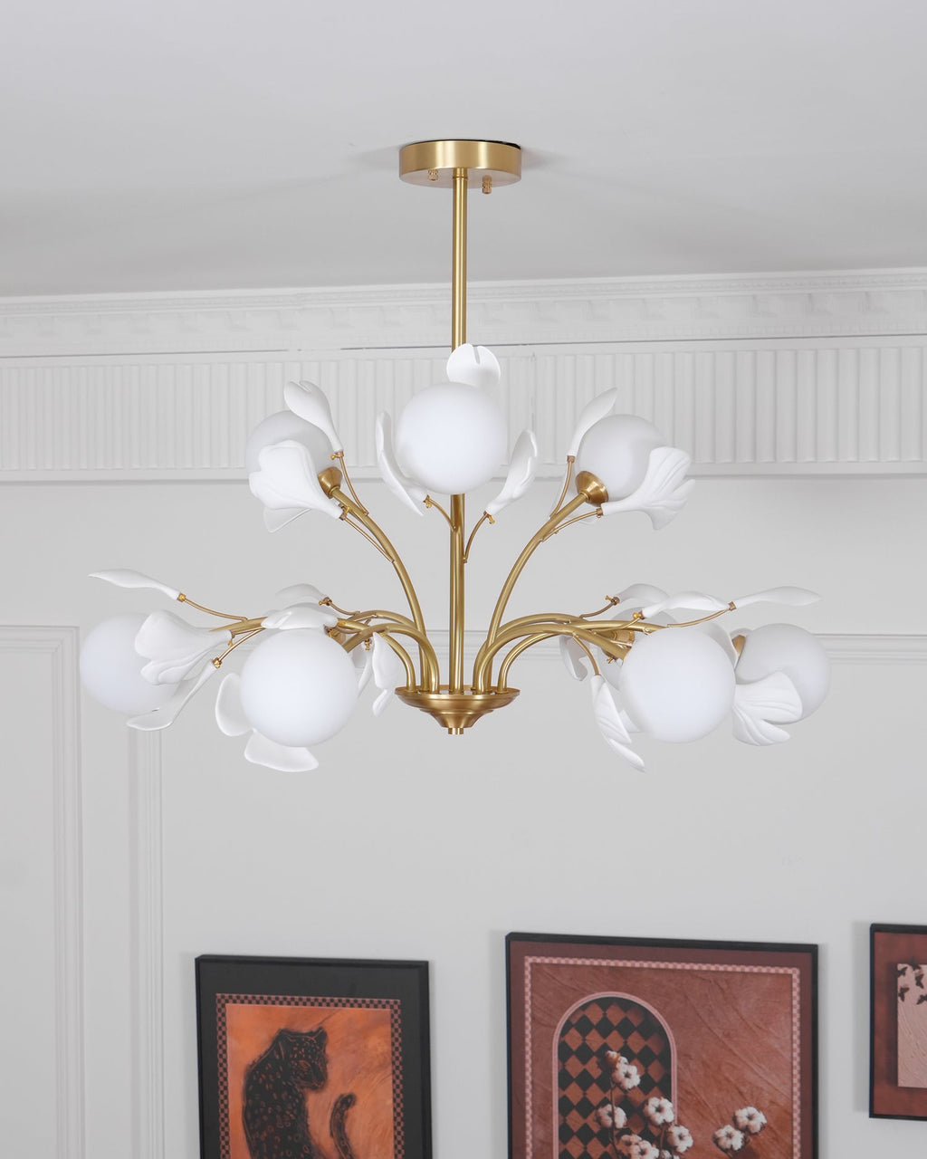 ALDERSON GINGKO LEAF CEILING LUMINAIRE